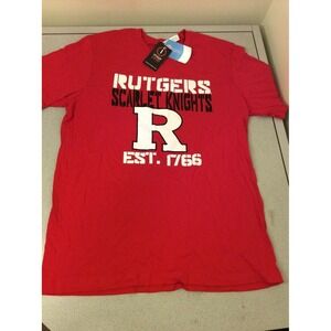 NCAA Men's XL Rutgers Scarlet Knights Short Sleeve Shirt Red Image One